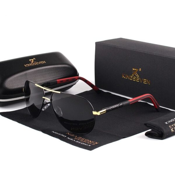Men's Classic Design Polarized Aluminum Sunglasses