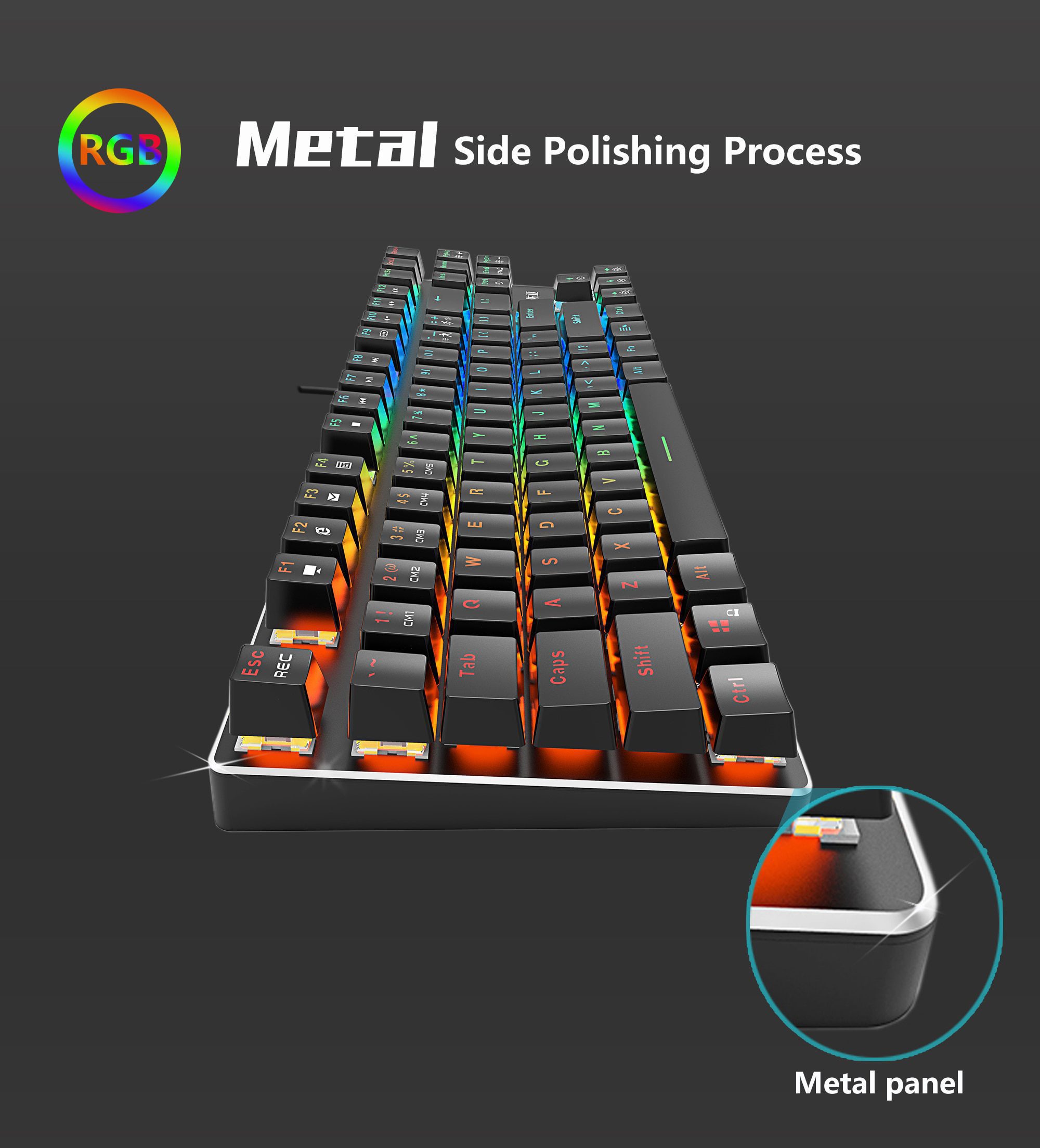 Multi-colored Mechanical Keyboard