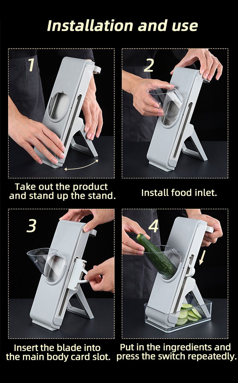 Multifunction Meat - Vegetable Cutter 