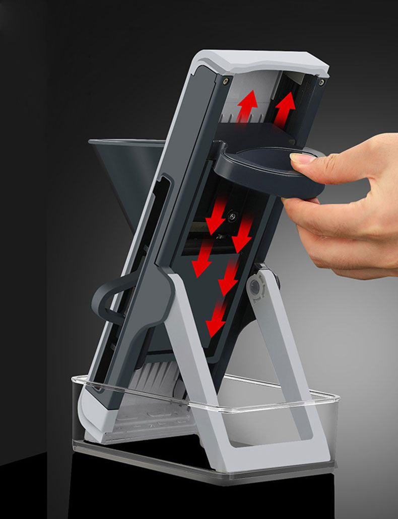 Multifunction Vegetable Cutter Meat Potato Slicer Carrot Grater Chopping Kitchen Accessories Gadgets Steel Blade Kitchen Tool