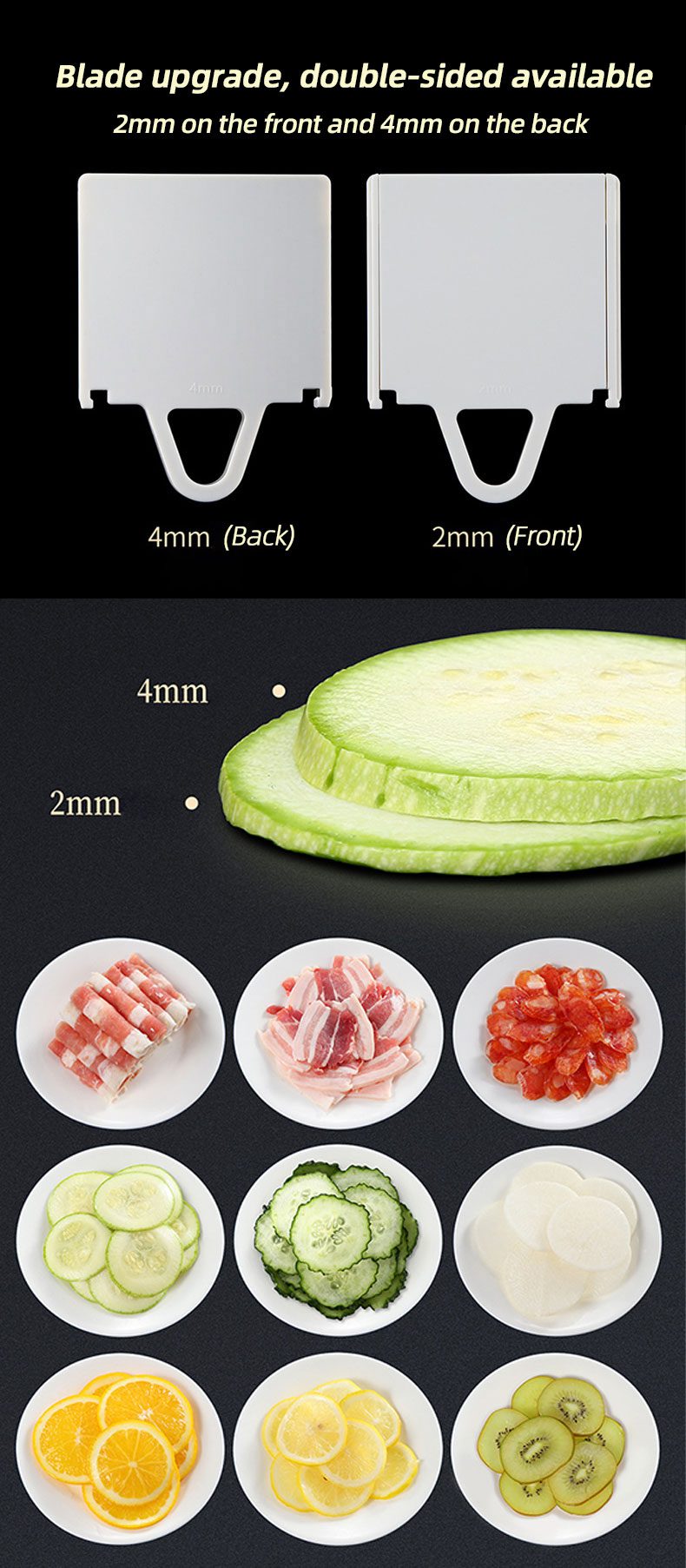 Multifunction Vegetable Cutter Meat Potato Slicer Carrot Grater Chopping Kitchen Accessories Gadgets Steel Blade Kitchen Tool