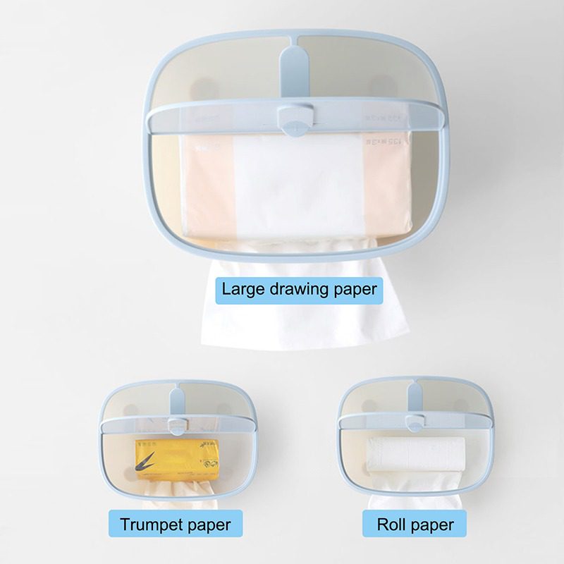 Tissue Box Living Room Dining Room Napkin Holder Household Simple Multi Function Glasses Mobile Phone Storage Box Car Decoration