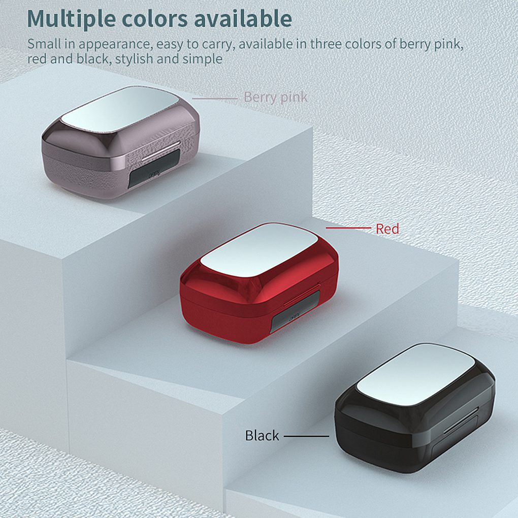 TWS Bluetooth 5.1 Earphones 1200mAh Charging Box Wireless Headphone