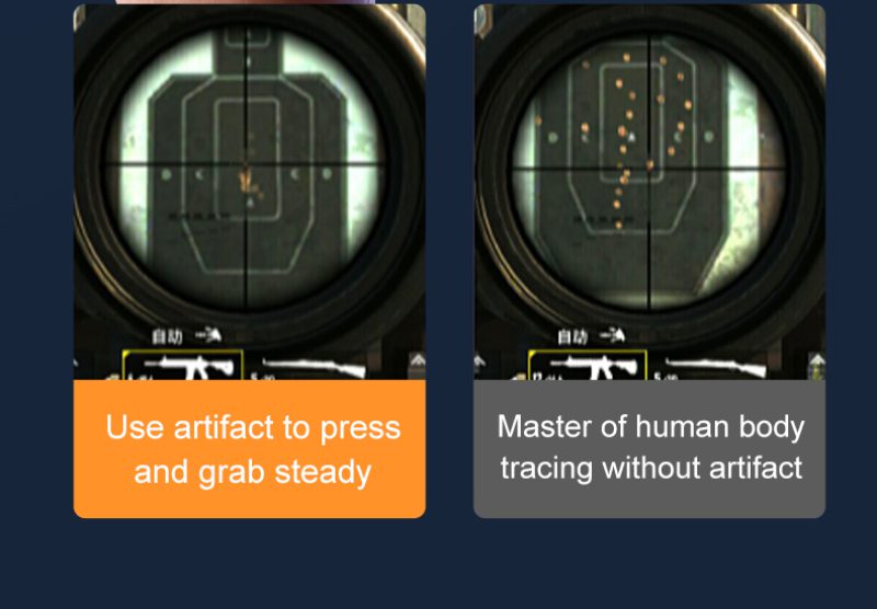 Mobile Game Trigger for PUBG Phone Gaming Controller Alloy Gamepad Joystick Aim Shooting L1R1 Key Button for Mobile Phone