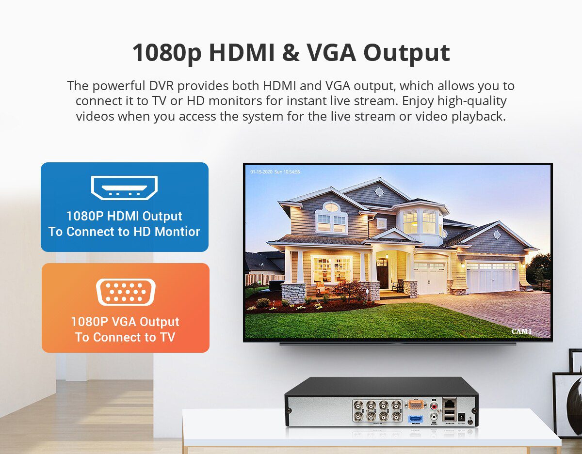 SANNCE 8CH 1080N DVR 1080P Security camera CCTV system 8pcs 1080P CCTV Cameras P2P Outdoor Waterproof Video Surveillance kit SANNCE 8CH 1080N DVR 1080P Security camera CCTV system 8pcs 1080P CCTV Cameras P2P Outdoor Waterproof Video Surveillance kit