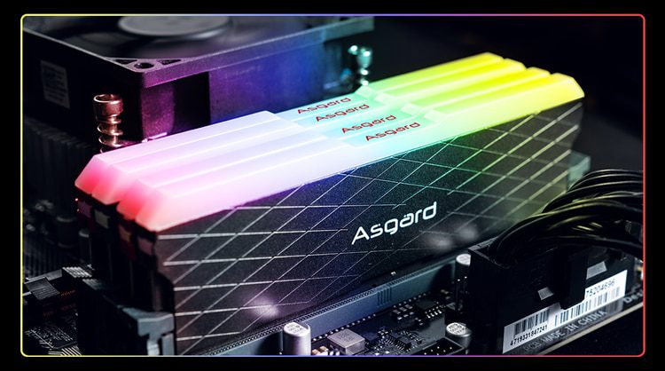 Asgard W2 series RGB RAM ddr4 8GBx2 16GBx2 3200MHz PC4-25600 1.35V dual channel stunning desktop memory ram
